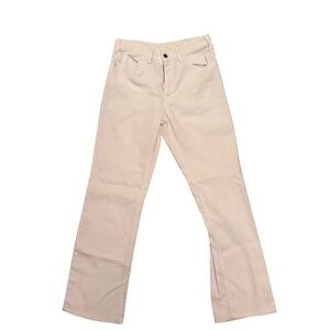 Vintage 80’s Levi’s Sta-Prest Off-White Twill Pant